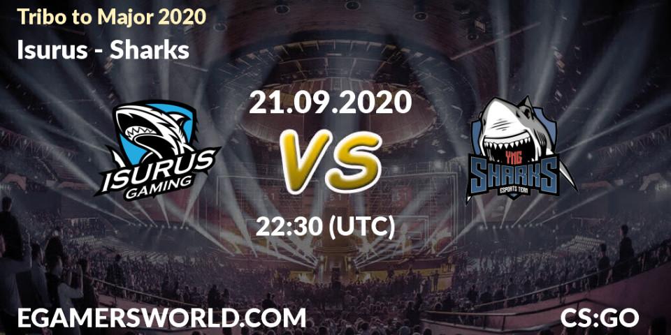 Prognose für das Spiel Isurus VS Sharks. 21.09.2020 at 22:10. Counter-Strike (CS2) - Tribo to Major 2020