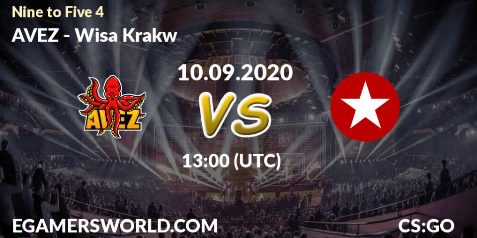 Prognose für das Spiel AVEZ VS Wisła Kraków. 10.09.20. CS2 (CS:GO) - Nine to Five 4