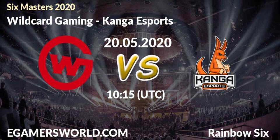 Prognose für das Spiel Wildcard Gaming VS Kanga Esports. 20.05.2020 at 10:00. Rainbow Six - Six Masters 2020