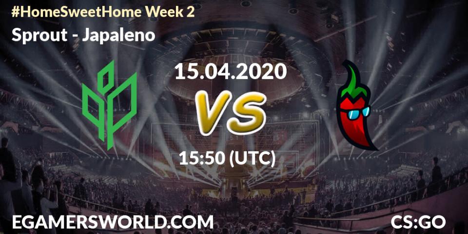 Prognose für das Spiel Sprout VS Japaleno. 15.04.2020 at 16:10. Counter-Strike (CS2) - #Home Sweet Home Week 2