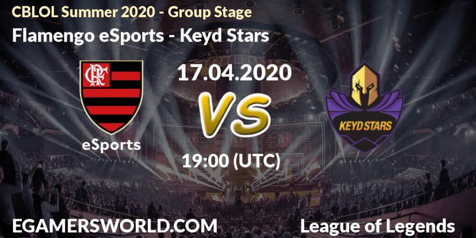 Prognose für das Spiel Flamengo eSports VS Keyd Stars. 17.04.20. LoL - CBLOL Summer 2020 - Group Stage