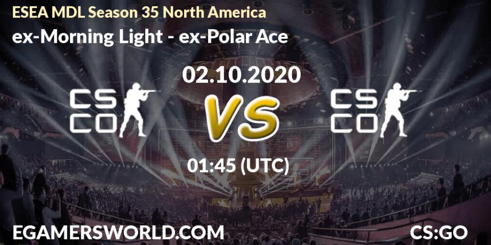 Prognose für das Spiel Secret Club VS ex-Polar Ace. 30.10.2020 at 01:45. Counter-Strike (CS2) - ESEA MDL Season 35 North America