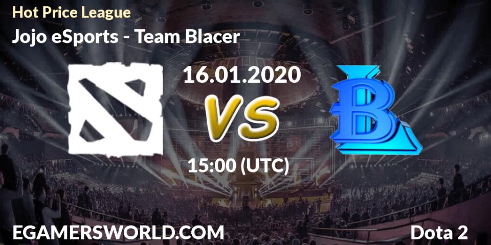 Prognose für das Spiel Jojo eSports VS Team Blacer. 16.01.2020 at 15:29. Dota 2 - Hot Price League