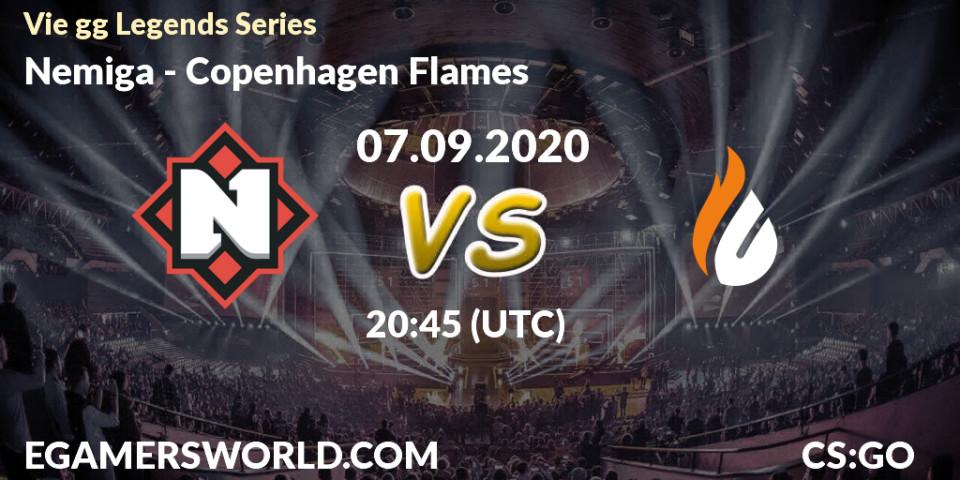 Prognose für das Spiel Nemiga VS Copenhagen Flames. 07.09.2020 at 20:45. Counter-Strike (CS2) - Vie gg Legends Series