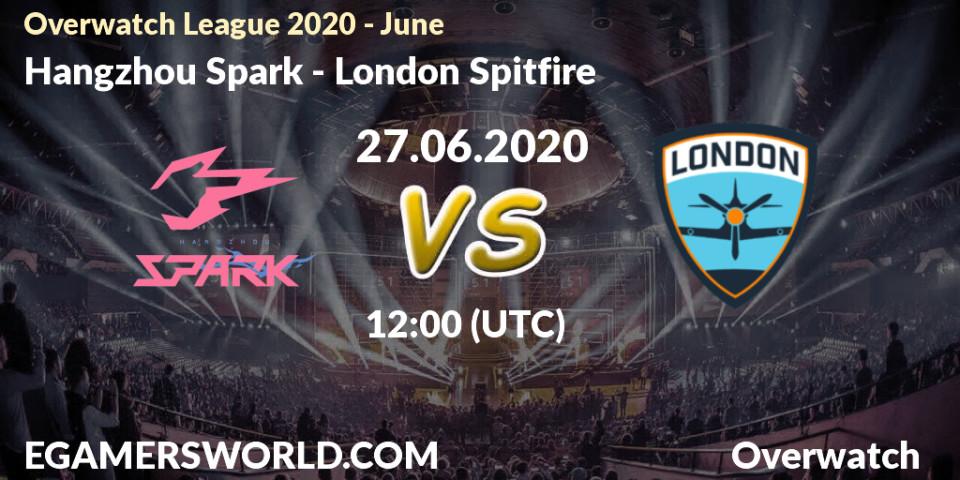 Prognose für das Spiel Hangzhou Spark VS London Spitfire. 27.06.2020 at 12:00. Overwatch - Overwatch League 2020 - June