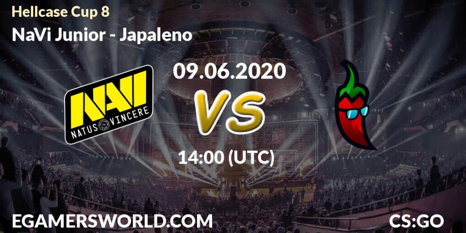 Prognose für das Spiel NaVi Junior VS Japaleno. 09.06.20. CS2 (CS:GO) - Hellcase Cup 8