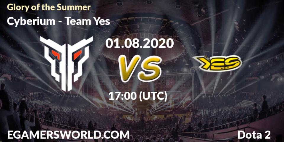 Prognose für das Spiel Cyberium VS Team Yes. 01.08.2020 at 17:09. Dota 2 - Glory of the Summer