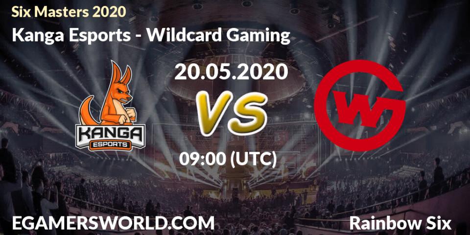 Prognose für das Spiel Kanga Esports VS Wildcard Gaming. 20.05.2020 at 09:00. Rainbow Six - Six Masters 2020