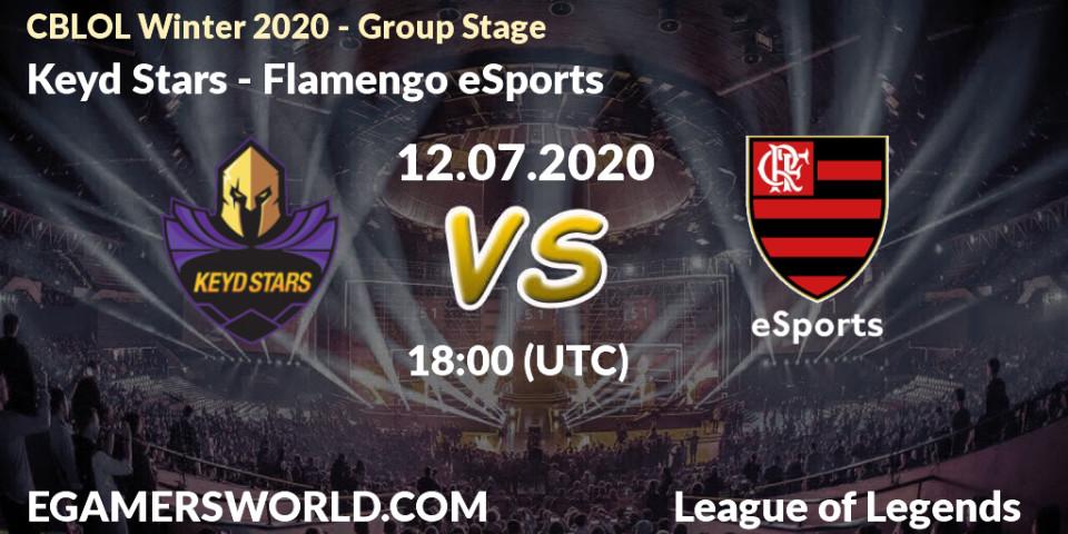 Prognose für das Spiel Keyd Stars VS Flamengo eSports. 12.07.20. LoL - CBLOL Winter 2020 - Group Stage