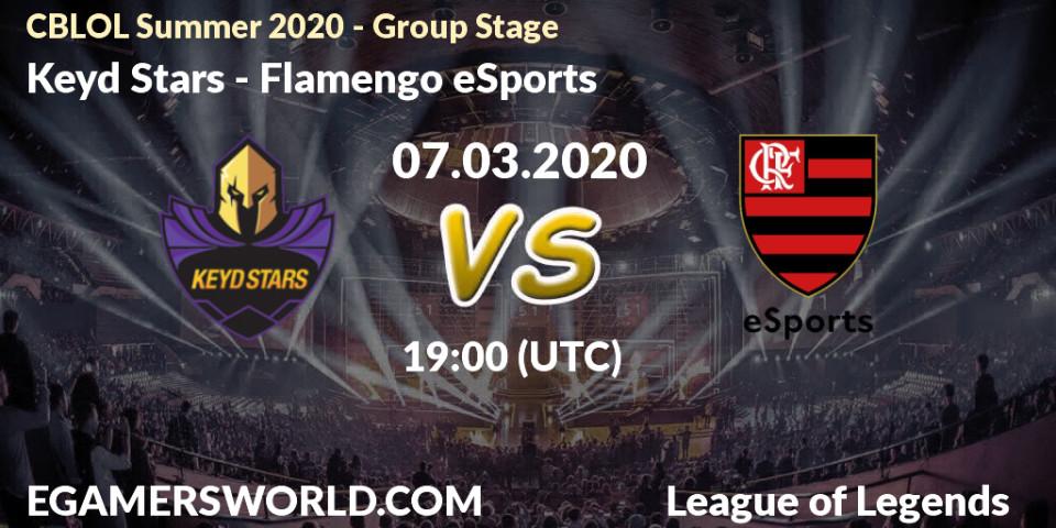 Prognose für das Spiel Keyd Stars VS Flamengo eSports. 07.03.2020 at 19:15. LoL - CBLOL Summer 2020 - Group Stage