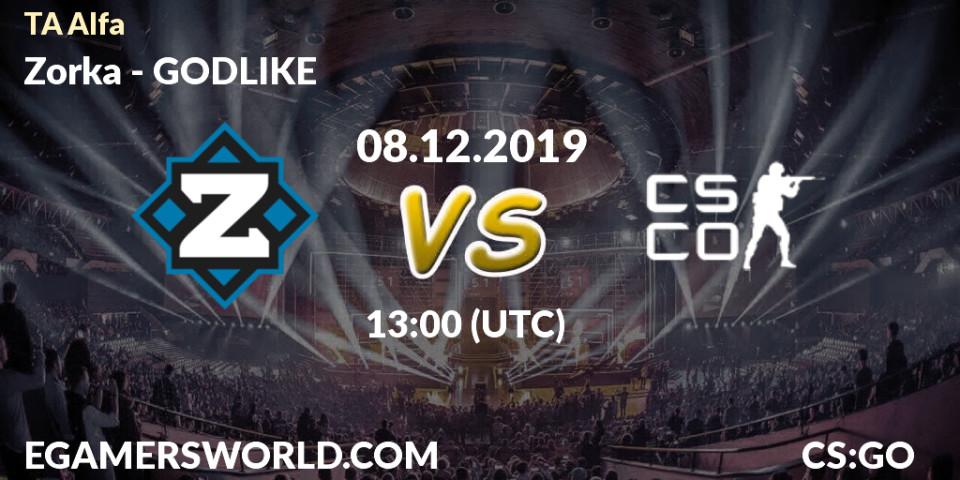 Prognose für das Spiel Zorka VS GODLIKE. 08.12.2019 at 12:40. Counter-Strike (CS2) - МЕTA Alfa