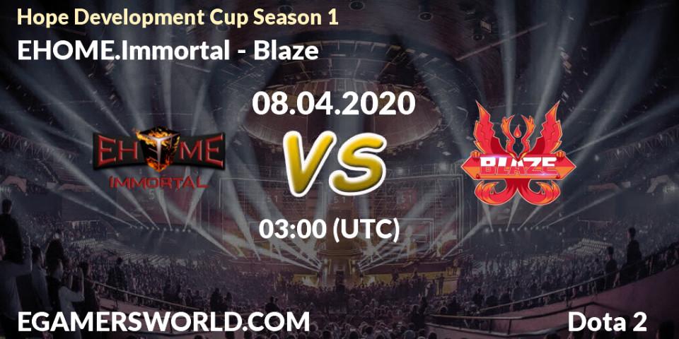 Prognose für das Spiel EHOME.Immortal VS Blaze. 08.04.2020 at 03:00. Dota 2 - Hope Development Cup Season 1