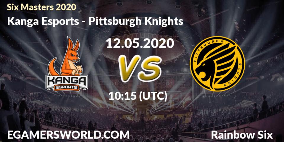 Prognose für das Spiel Kanga Esports VS Pittsburgh Knights. 12.05.2020 at 10:15. Rainbow Six - Six Masters 2020