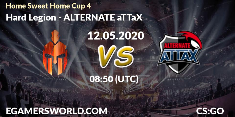 Prognose für das Spiel Hard Legion VS ALTERNATE aTTaX. 12.05.2020 at 08:50. Counter-Strike (CS2) - #Home Sweet Home Cup 4