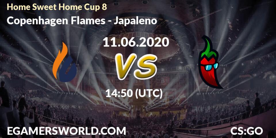 Prognose für das Spiel Copenhagen Flames VS Japaleno. 11.06.20. CS2 (CS:GO) - #Home Sweet Home Cup 8
