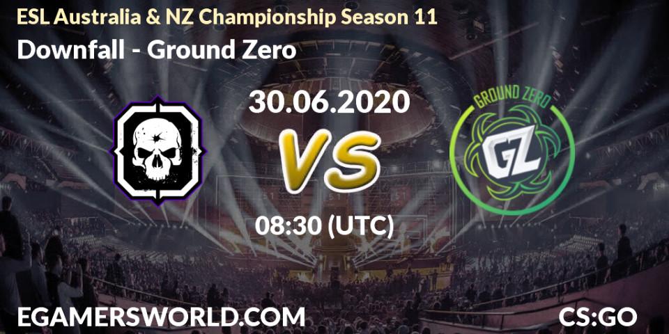 Prognose für das Spiel Downfall VS Ground Zero. 30.06.2020 at 08:30. Counter-Strike (CS2) - ESL Australia & NZ Championship Season 11