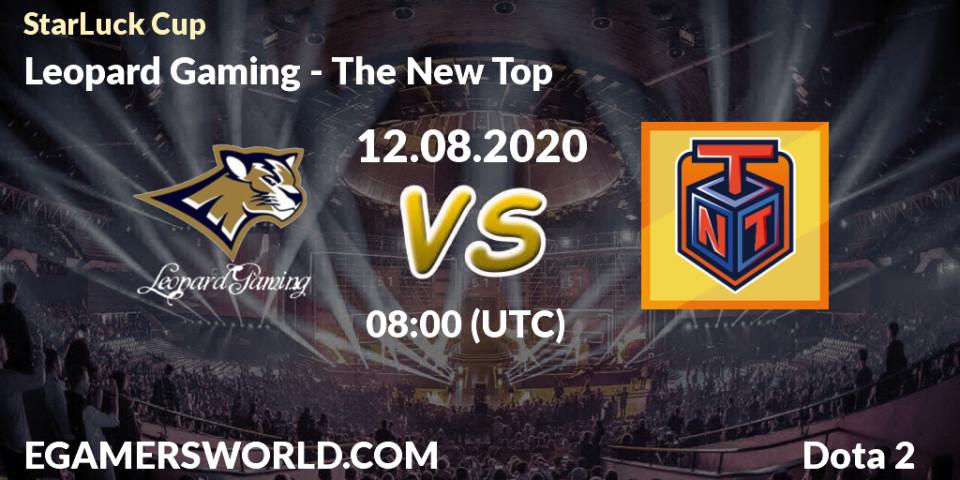Prognose für das Spiel Leopard Gaming VS The New Top. 12.08.20. Dota 2 - StarLuck Cup
