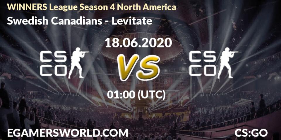 Prognose für das Spiel Swedish Canadians VS Levitate. 18.06.2020 at 01:00. Counter-Strike (CS2) - WINNERS League Season 4 North America