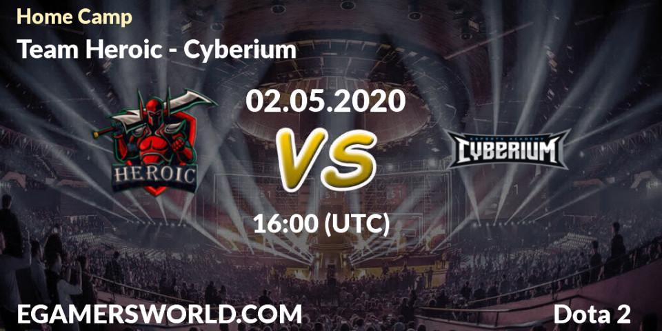 Prognose für das Spiel Team Heroic VS Cyberium. 02.05.2020 at 19:41. Dota 2 - Home Camp