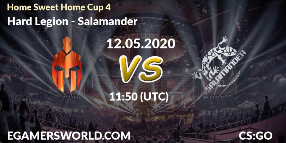 Prognose für das Spiel Hard Legion VS Salamander. 12.05.20. CS2 (CS:GO) - #Home Sweet Home Cup 4