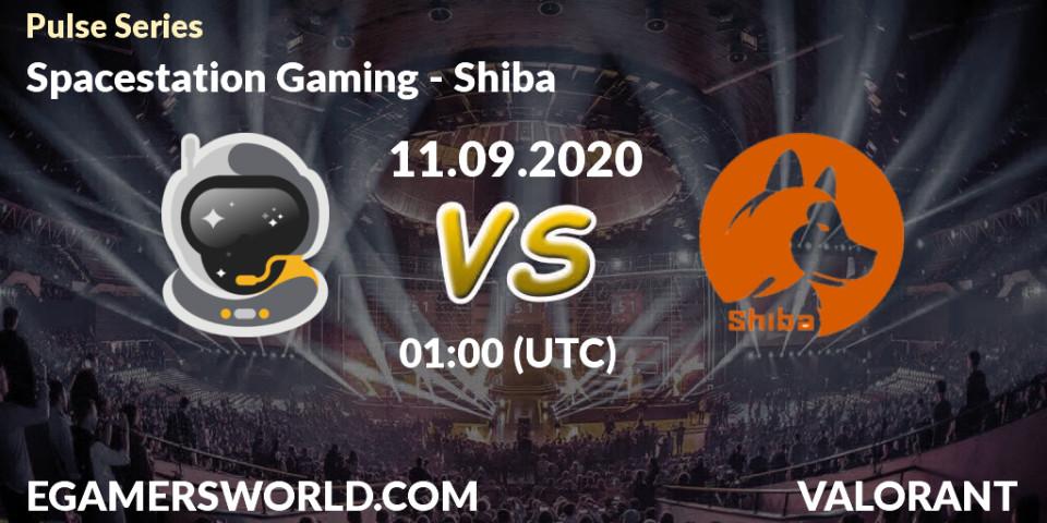 Prognose für das Spiel Spacestation Gaming VS Shiba. 11.09.2020 at 01:00. VALORANT - Pulse Series