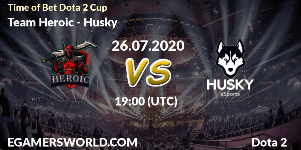 Prognose für das Spiel Team Heroic VS Husky. 26.07.2020 at 19:01. Dota 2 - Time of Bet Dota 2 Cup