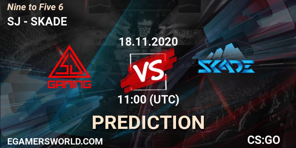 Prognose für das Spiel SJ VS SKADE. 18.11.2020 at 11:00. Counter-Strike (CS2) - Nine to Five 6