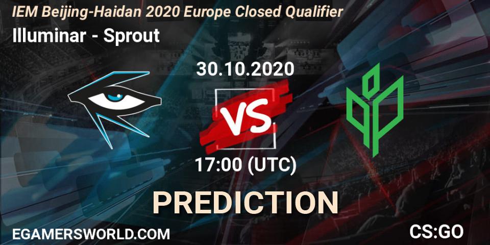 Prognose für das Spiel Illuminar VS Sprout. 30.10.20. CS2 (CS:GO) - IEM Beijing-Haidian 2020 Europe Closed Qualifier
