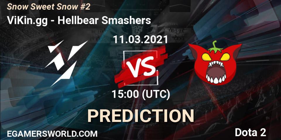 Prognose für das Spiel ViKin.gg VS Hellbear Smashers. 11.03.2021 at 15:02. Dota 2 - Snow Sweet Snow #2