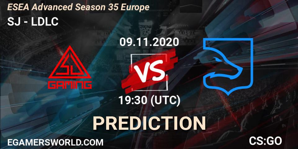 Prognose für das Spiel SJ VS LDLC. 09.11.20. CS2 (CS:GO) - ESEA Advanced Season 35 Europe