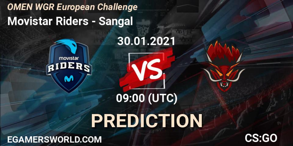 Prognose für das Spiel Movistar Riders VS Sangal. 30.01.2021 at 10:00. Counter-Strike (CS2) - OMEN WGR European Challenge