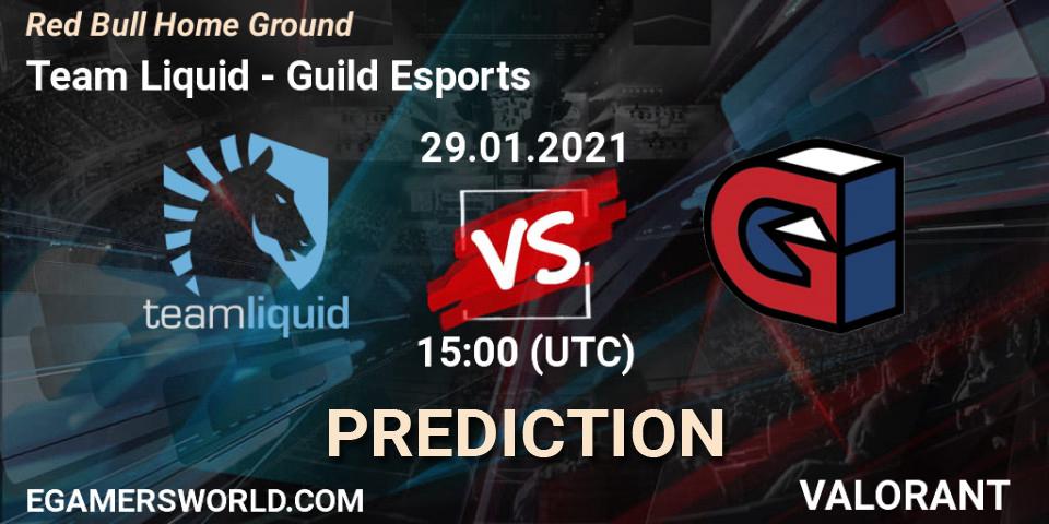 Prognose für das Spiel Team Liquid VS Guild Esports. 29.01.2021 at 12:00. VALORANT - Red Bull Home Ground