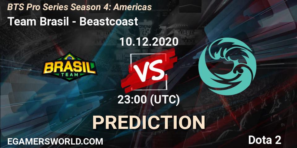 Prognose für das Spiel Team Brasil VS Beastcoast. 11.12.2020 at 01:54. Dota 2 - BTS Pro Series Season 4: Americas