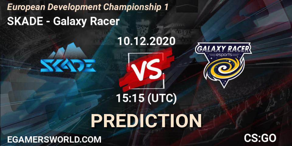 Prognose für das Spiel SKADE VS Galaxy Racer. 10.12.2020 at 15:15. Counter-Strike (CS2) - European Development Championship 1