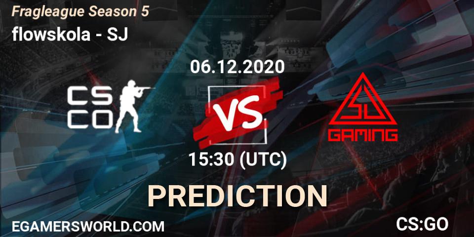 Prognose für das Spiel flowskola VS SJ. 06.12.2020 at 15:30. Counter-Strike (CS2) - Fragleague Season 5