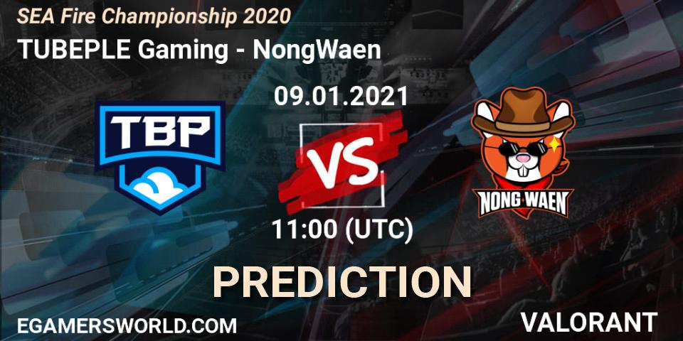 Prognose für das Spiel TUBEPLE Gaming VS NongWaen. 09.01.2021 at 11:00. VALORANT - SEA Fire Championship 2020