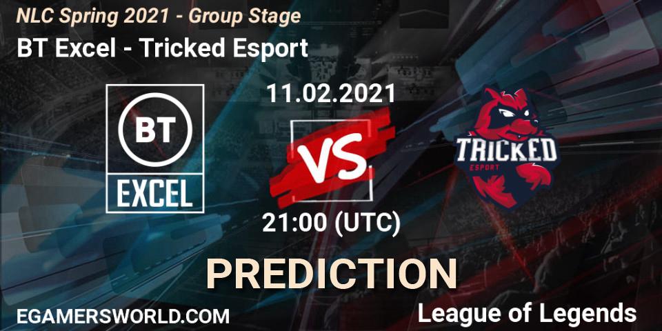 Prognose für das Spiel BT Excel VS Tricked Esport. 11.02.2021 at 21:00. LoL - NLC Spring 2021 - Group Stage