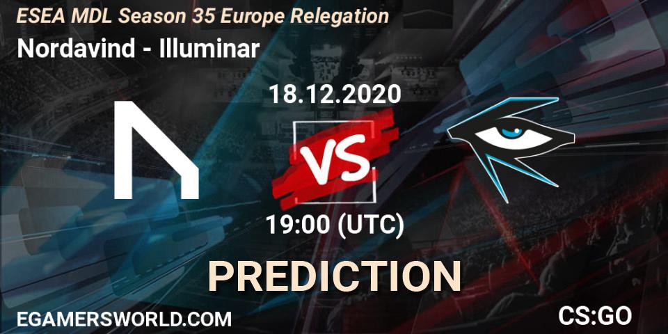 Prognose für das Spiel Nordavind VS Illuminar. 18.12.20. CS2 (CS:GO) - ESEA MDL Season 35 Europe Relegation