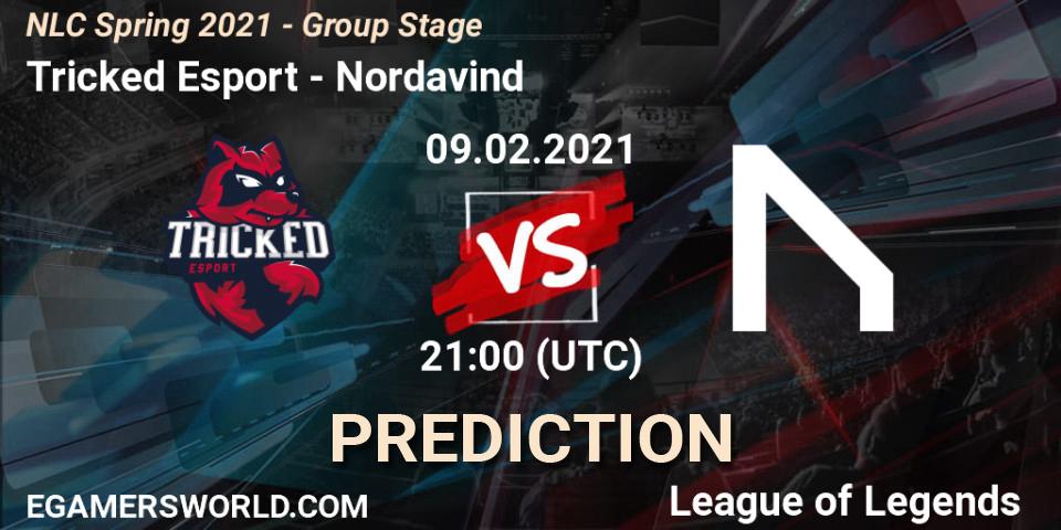 Prognose für das Spiel Tricked Esport VS Nordavind. 09.02.2021 at 21:30. LoL - NLC Spring 2021 - Group Stage