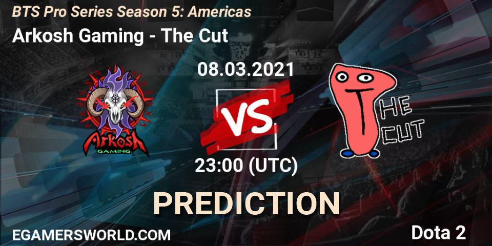 Prognose für das Spiel Arkosh Gaming VS The Cut. 08.03.2021 at 22:57. Dota 2 - BTS Pro Series Season 5: Americas