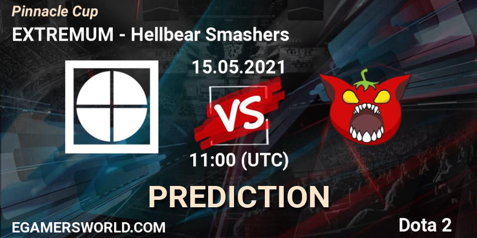 Prognose für das Spiel EXTREMUM VS Hellbear Smashers. 15.05.2021 at 11:02. Dota 2 - Pinnacle Cup 2021 Dota 2