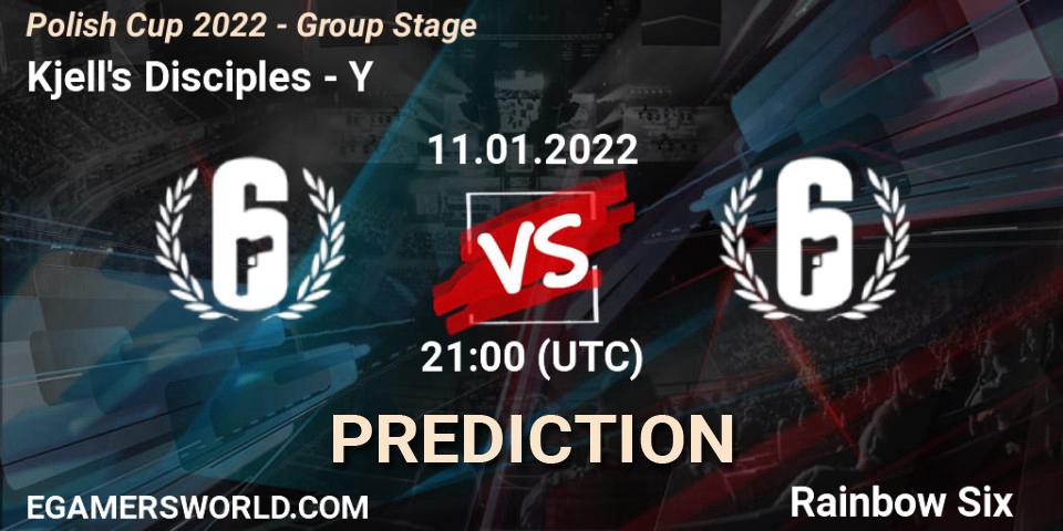 Prognose für das Spiel Kjell's Disciples VS YŚ. 11.01.2022 at 21:00. Rainbow Six - Polish Cup 2022 - Group Stage