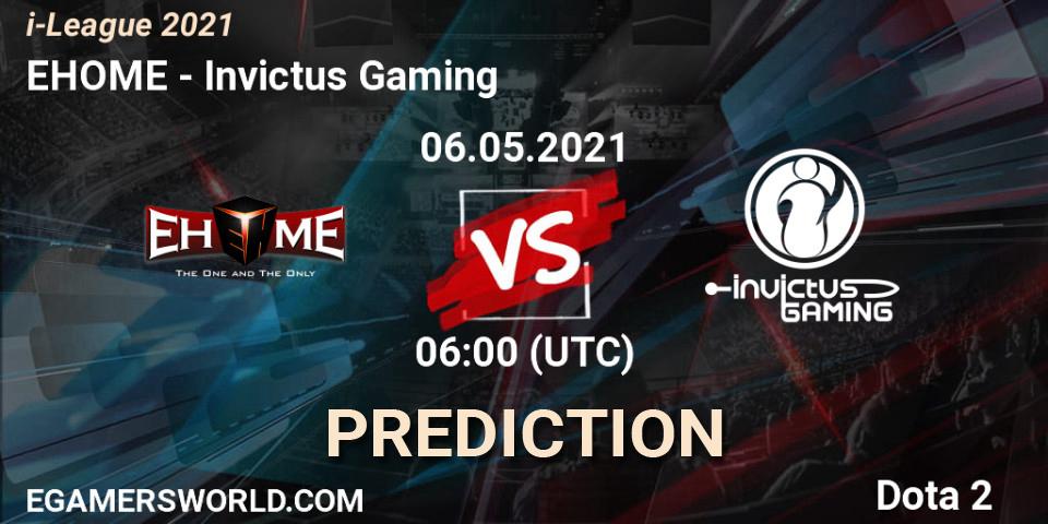 Prognose für das Spiel EHOME VS Invictus Gaming. 06.05.21. Dota 2 - i-League 2021 Season 1
