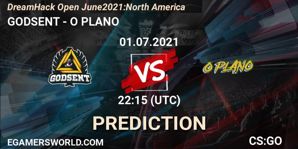 Prognose für das Spiel GODSENT VS O PLANO. 01.07.2021 at 22:15. Counter-Strike (CS2) - DreamHack Open June 2021: North America