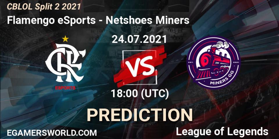 Prognose für das Spiel Flamengo eSports VS Netshoes Miners. 24.07.2021 at 18:00. LoL - CBLOL Split 2 2021