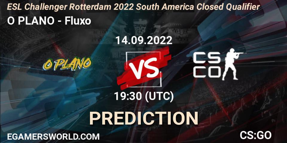Prognose für das Spiel O PLANO VS Fluxo. 14.09.22. CS2 (CS:GO) - ESL Challenger Rotterdam 2022 South America Closed Qualifier