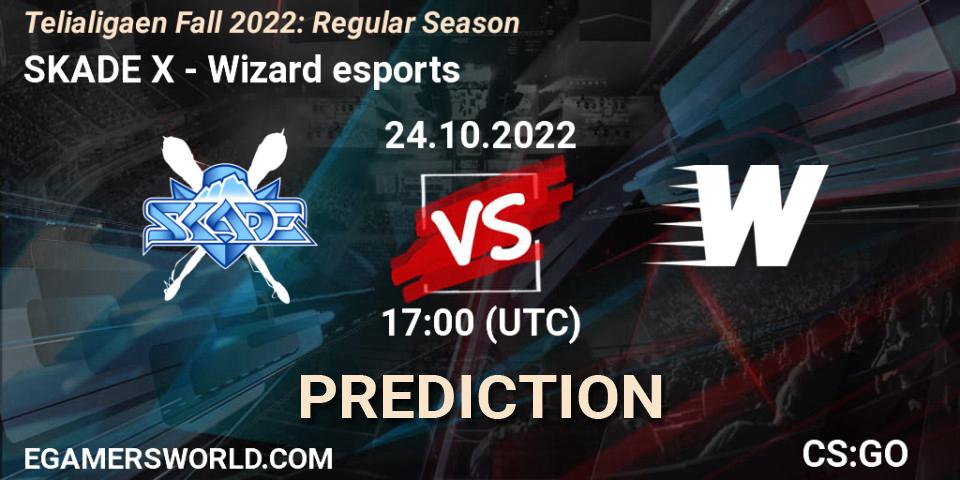 Prognose für das Spiel SKADE X VS Wizard esports. 24.10.2022 at 16:00. Counter-Strike (CS2) - Telialigaen Fall 2022: Regular Season