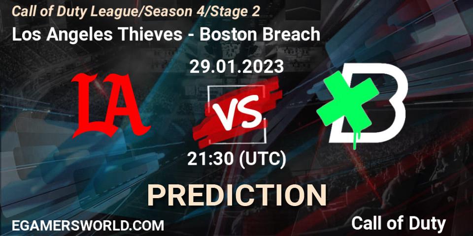 Prognose für das Spiel Los Angeles Thieves VS Boston Breach. 29.01.2023 at 21:30. Call of Duty - Call of Duty League 2023: Stage 2 Major Qualifiers