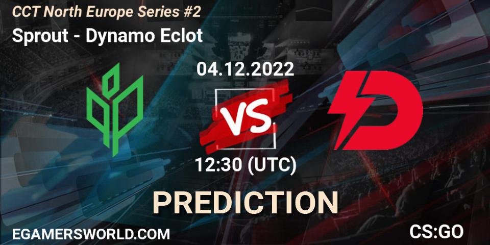 Prognose für das Spiel Sprout VS Dynamo Eclot. 04.12.2022 at 12:30. Counter-Strike (CS2) - CCT North Europe Series #2