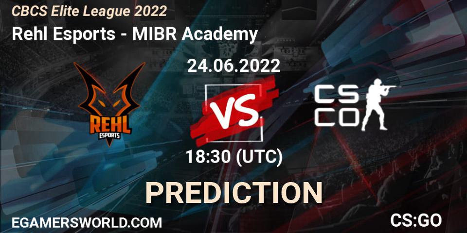 Prognose für das Spiel Rehl Esports VS MIBR Academy. 24.06.2022 at 18:45. Counter-Strike (CS2) - CBCS Elite League 2022